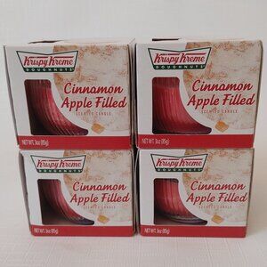 Krispy Kreme Doughnuts Candle Lot of 4